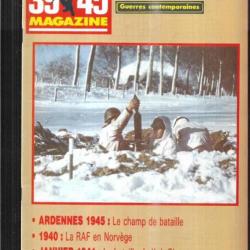 39-45 Magazine 31 épuisé éditeur  batterie lindemann, des soldats et des bêtes, hydravions luftwaffe