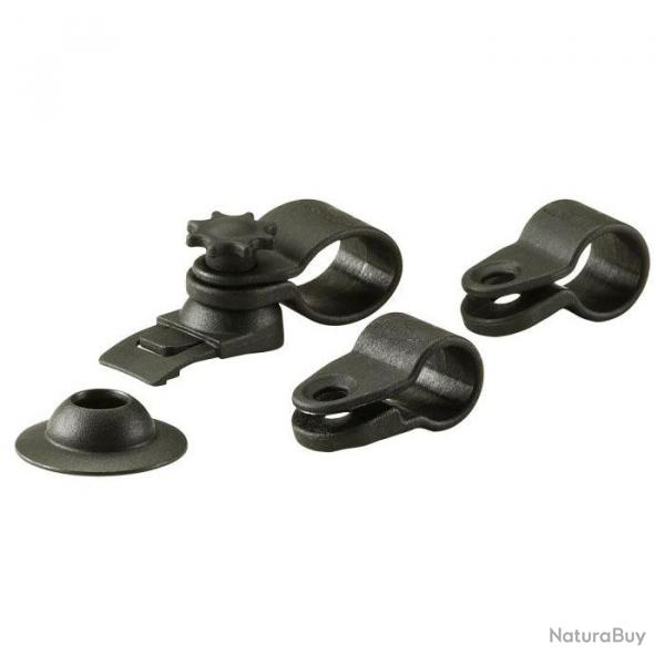 Clip Universel Streamlight pour Casque de Chantier - Noir