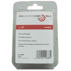 Tampons de nettoyage VFG comfort cal.45  bte de 30