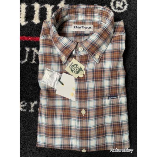 Chemise Barbour EPPING  destockage TAILLE M derniere taille