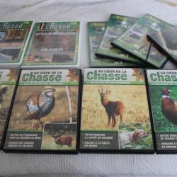 Lot 10 DVD chasse