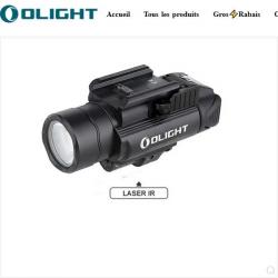 OLIGHT BALDR IR (combo lampe + laser IR)