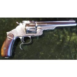 Smith et Wesson Russian calibre 44 Russian nickelé