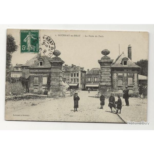 Carte postale ancienne - Gournay en Bray (76) - La Porte de Paris