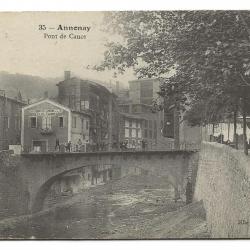 Carte postale ancienne - ANNONAY (07) - Pont de Cance