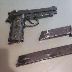 m9a1 kjw full metal beretta GBB CO2 (deux chargeurs)