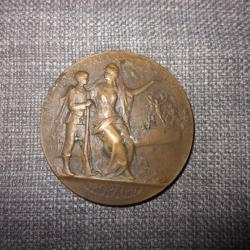 Médaille Bronze 50 mm - PRO PATRIA, Préparation militaire