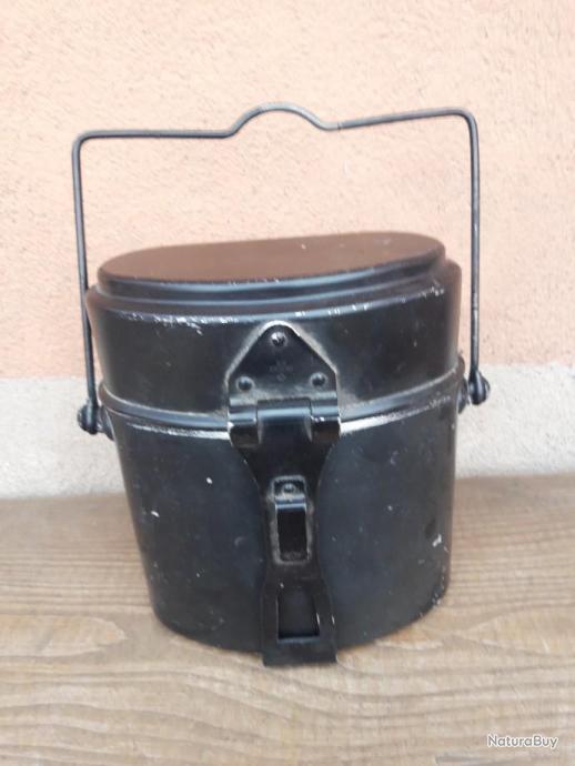 Ancienne GAMELLE de l' ARMEE FRANCAISE DATEE 1940 MILITARIA - Collection