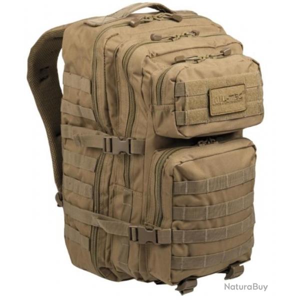Sac a dos US style "Assault" 36 litres Coyote