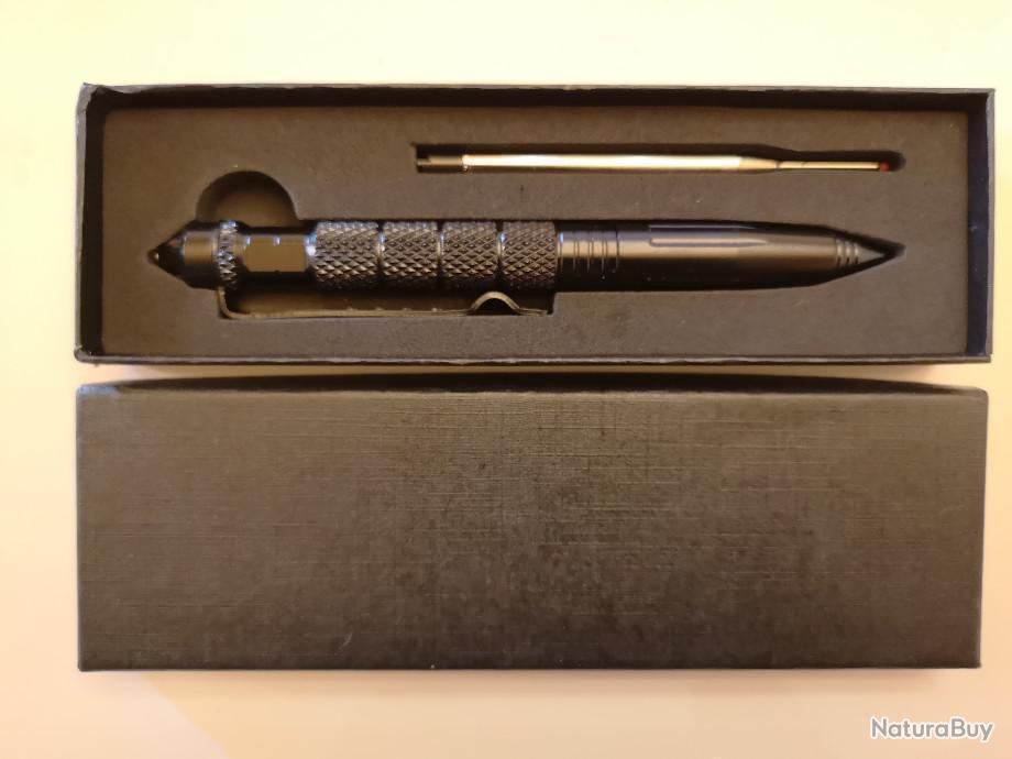 Stylo Tactique Kubotan Premium II noir