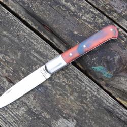 couteau pliant traditionnel Yssingeaux - résine bicolore