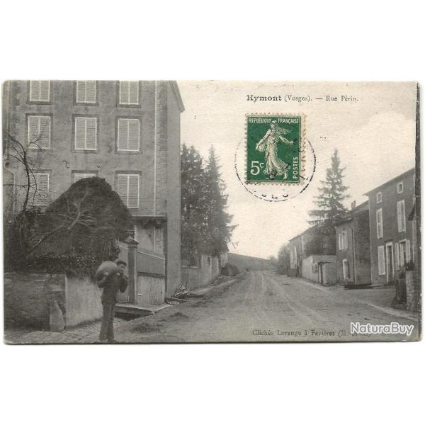 Carte postale ancienne - Hymont (88) - Rue Prin