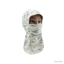 Cagoule polaire Face Cover Secubor - Blanc