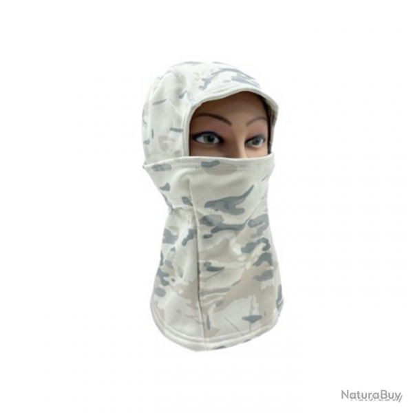 Cagoule polaire Face Cover Secubor - Blanc