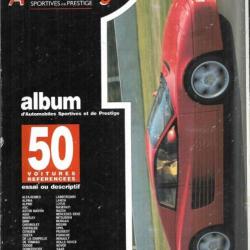 automobiles sportives et de prestige album 50 voitures de référence 1991