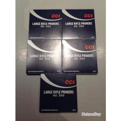 500 amorces Large Rifle CCI 200 - Amorces (10015575)