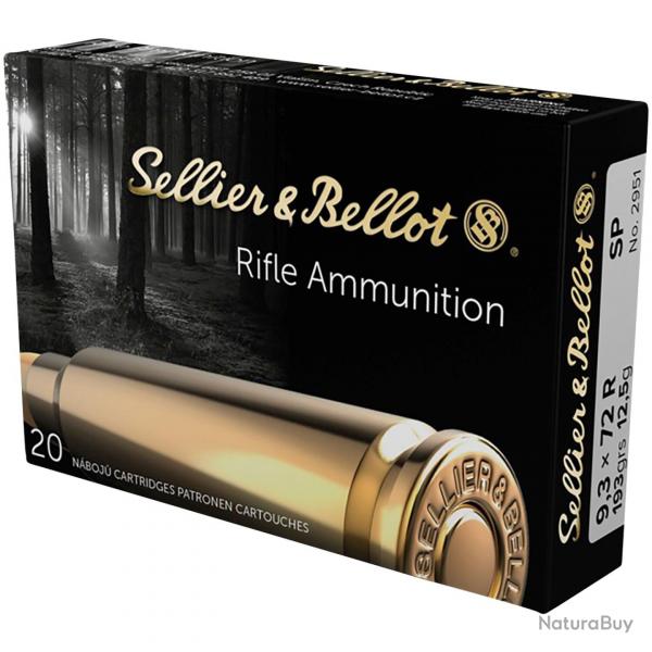 9,3x72 R, Demi-blinde (12,5gr) (Calibre: 9,3x72 R)