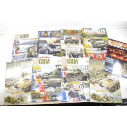 Lot revues militaires véhicules GBM magazine Histoire de Guerre Blindés & Matériel TNT LOS! jeep GMC