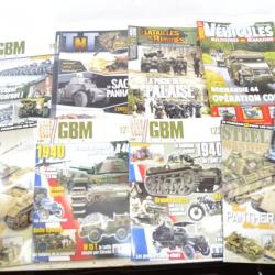 Lot revues militaires véhicules GBM magazine Histoire de Guerre Blindés & Matériel TNT LOS! jeep GMC