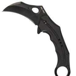 Couteau one-hand "Karambit" G10 noir