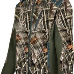 BLOUSON DE CHASSE PERCUSSION SOFTSHELL GHOSTCAMO WET TAILLE L