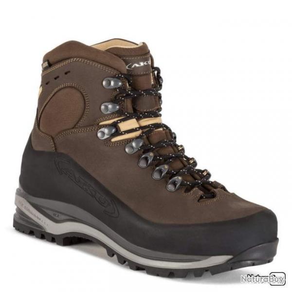 CHAUSSURES DE RANDONNEE AKU SUPERALP NUBUCK GTX MARRON