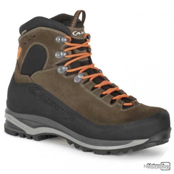 CHAUSSURES DE RANDONNEE AKU ARGO GTX OLIVE ORANGE