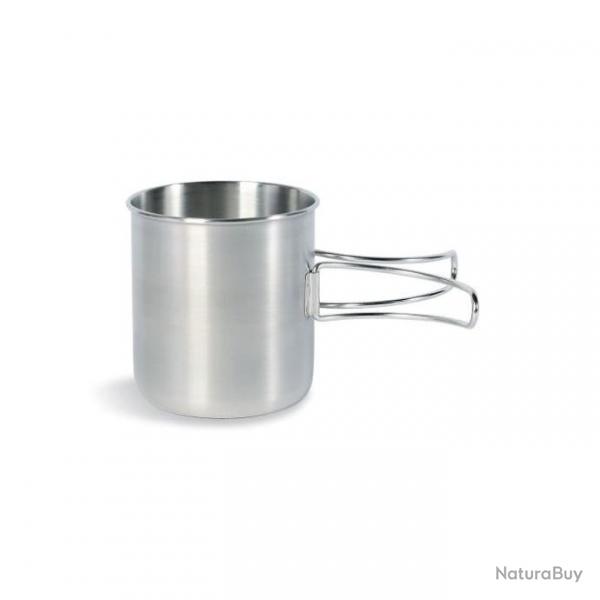 Tasse Gradue Tatonka Avec Poigne Pliante  - Handle Mug  / Acier Inox - 600 ml