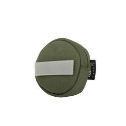 Poche Ronde Tasmanian Tiger Tac Pouch Round Velcro Coyote - Olive