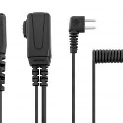 Câble compatible G9 avec prise 2 pin Peltor