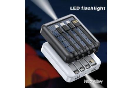 Nouveau Mini Batterie Externe 20000mAh Pour Veste Chauffante Smartphone  Câbles Intégrés Lampe LED - Batteries et chargeurs (10020669)