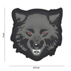 Patch 3D PVC Wolf Gris (101 Inc)