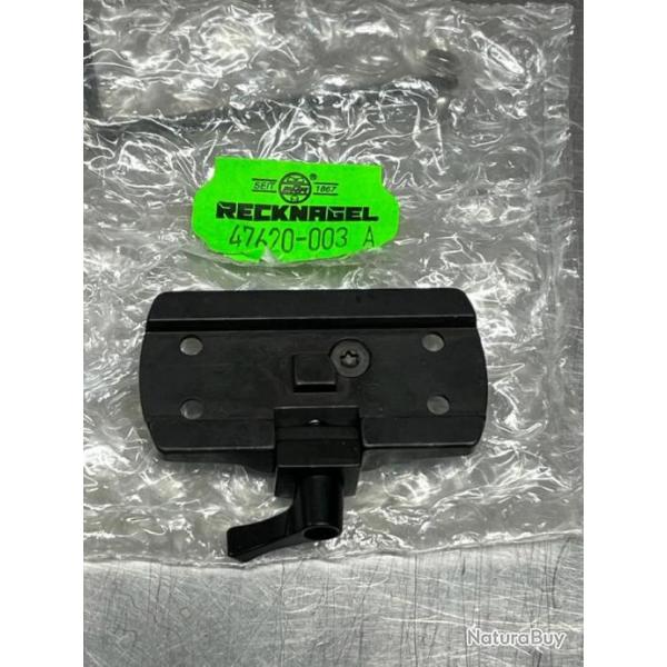 Support montage Recknagel Aimpoint H1 H2 Basculant  levier Sauer 404, 303
