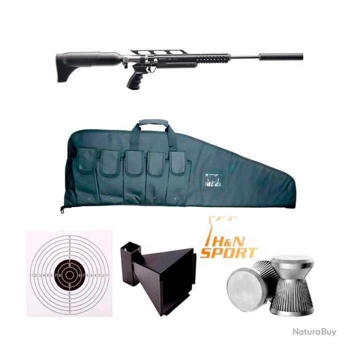 PACK2 CARABINE PCP SNOWPEAK M18 Calibre 5,5 mm, 19,9 Joules + VANNE HAUTE PUISSANCE ( 53 JOULES PACK2 CARABINE PCP SNOWPEAK M18 Calibre 5,5 mm, 19,9 Joules + VANNE HAUTE PUISSANCE ( 53 JOULES