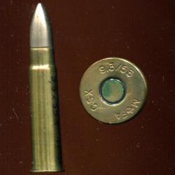 9.3 x 53 R Suisse - balle nickel pointue