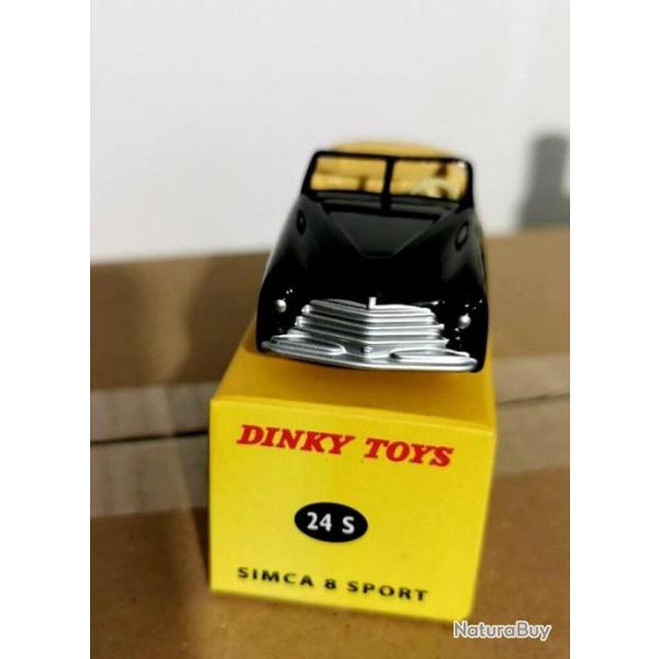 Dinky toys voitures de sport la lgende  Anglaise JAGUAR XK 120 ET Franaise SIMCA SPORT intactes