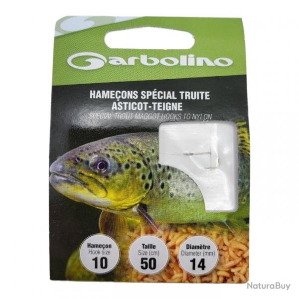 Hameon Garbolino Spcial Truite Asticots Teignes 10 / D 0.14mm