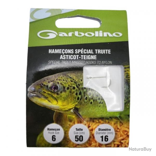Hameon Garbolino Spcial Truite Asticots Teignes 8 / D 0.16mm