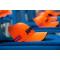 petites annonces chasse pêche : Casquette orange Aimpoint neuve   ......................encheres..............................