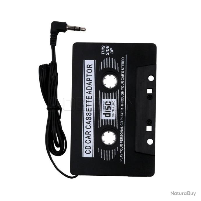Adaptateur Cassette audio Jack Auxiliaire Pour Auto Radio - Accessoires  divers (10024204)