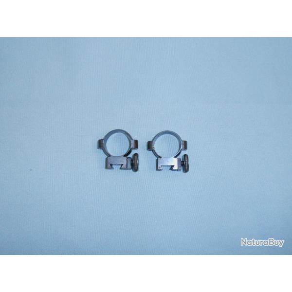 Colliers Parker Hale original - acier - diamtre 25.4mm