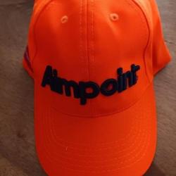 VENDS CASQUETTE AIMPOINT ORANGE