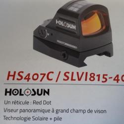 5089 POINT ROUGE HOLOSUN HS407C/SLVI815-407 NEUF