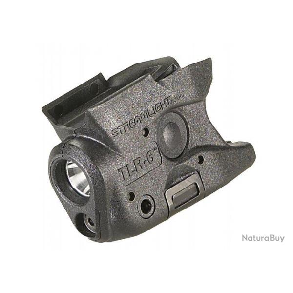 Lampe Streamlight TLR - 6  S&W MP Shield - Noir