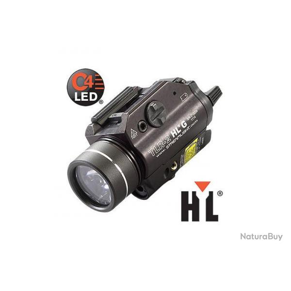 Lampe tactique Streamlight TLR-2 HL G Noir - Noir