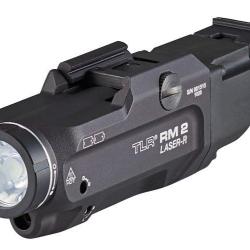 Lampe Tactique Streamlight - Stream TLR-RM 2 Laser - Avec Switch Déporté / 1000 Lumens / Noir