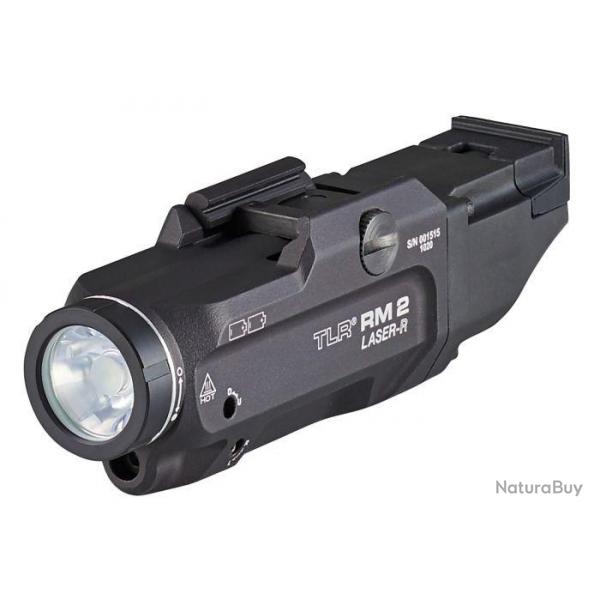 Lampe Tactique Streamlight - Stream TLR-RM 2 Laser Avec Switch Dport - Avec Switch Dport / 1000 L