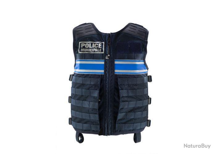 GILET MOLLE AVEC PARE-BALLES CLASSE IIIA INTEGRE POLICE MUNICIPALE