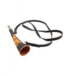 Corne Plate Januel en Laiton Gainée  - Orange Camo  Sous Blister - 25 cm