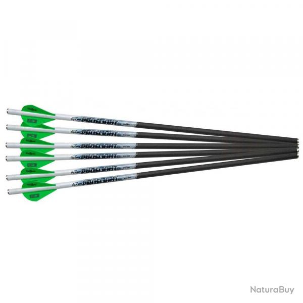 6 Flches Proflight Carbone pour arbaltes Excalibur 16.5 pouces